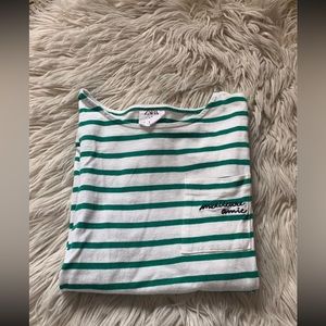 Zara kids girls striped tee